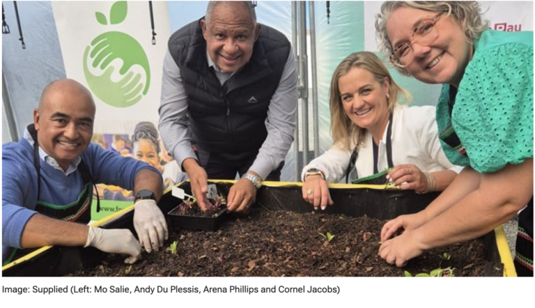 FoodForward SA seeks to empower communities through food garden initiative