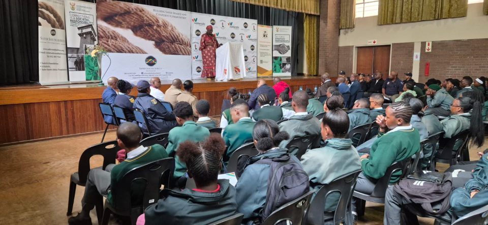 Gauteng learners attend justice programme graduation at Princess High School