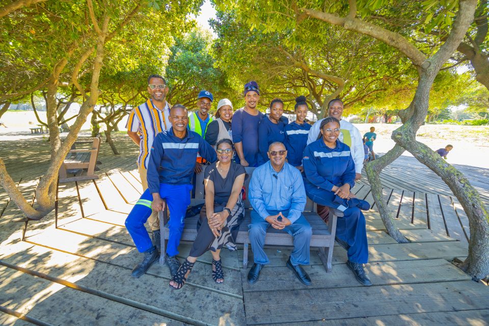 Participants and facilitators involved in the City of Cape Town youth technical skills programme.