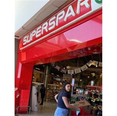 Young entrepreneur Gauri Singh delivers products to a SPAR store as part of her growing gifting business.