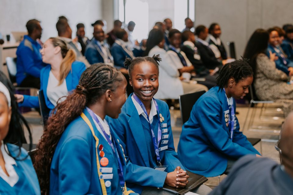 High school learners attending the Siemens Energy Just Energy Transition Schools Hackathon in Gauteng.