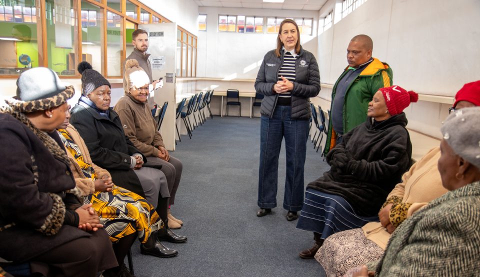 Renovated Langa Library facility showcasing upgraded infrastructure designed to improve accessibility, safety and community learning.