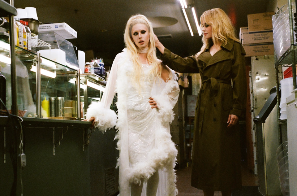 Troye Sivan and Nicole Kidman appear together in a scene from the “She’s the Best” music video.