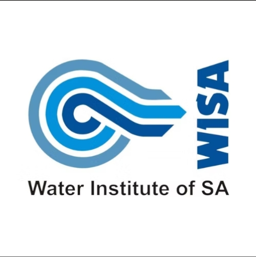 Water Institute of Southern Africa (WISA) logo featuring the organisation’s blue circular water symbol and name.