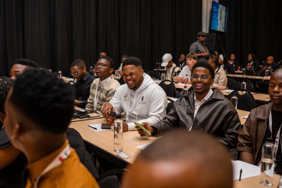 Students and young entrepreneurs participate in a session at the 2026 EDHE Absa Studentpreneurs Indaba, focused on entrepreneurship, networking and business development.