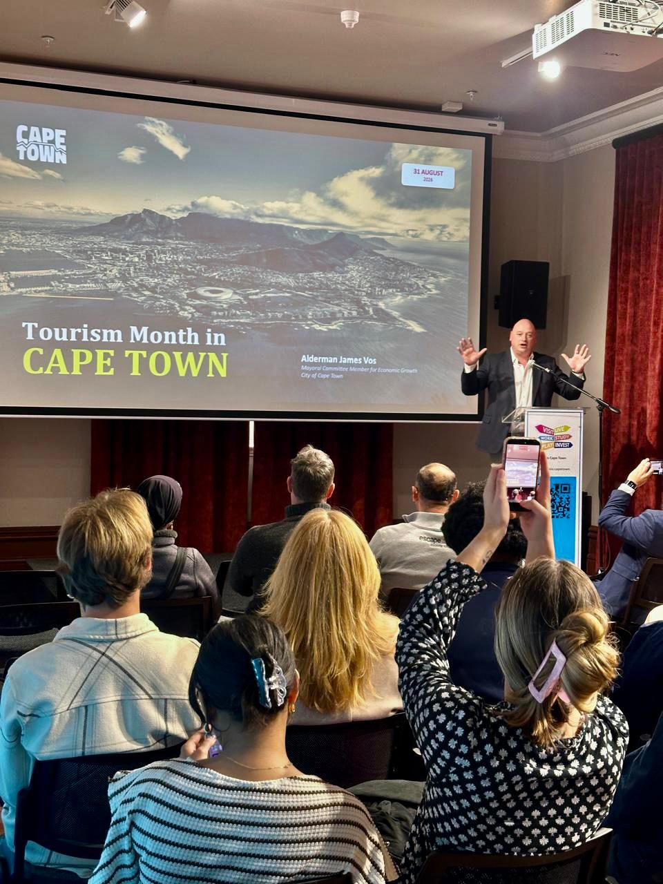 Cape Town tourism industry representatives attend a Tourism Month knowledge-sharing session focused on growing the city’s visitor economy.