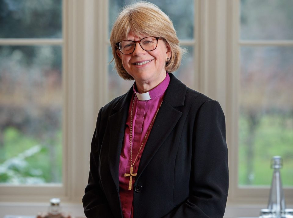 Archbishop Sarah Mullally, the first woman to serve as Archbishop of Canterbury, pictured ahead of the 2026 Desmond Tutu International Peace Lecture.