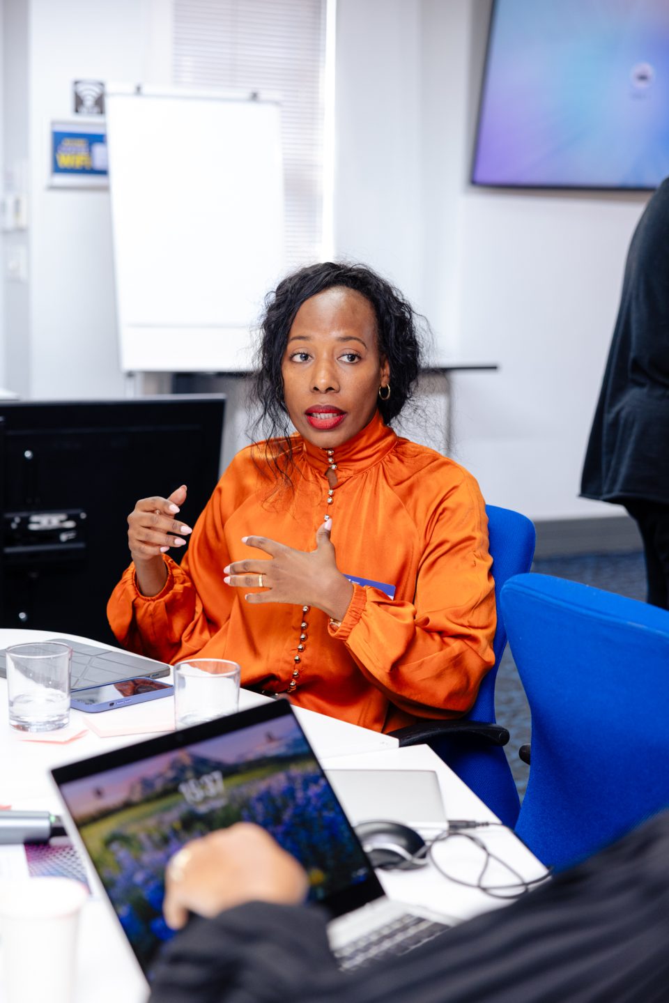 Zama-Africa Mkhize of House of Coco participates in Huawei South Africa’s Women in Tech Digital Skills Training Programme.
