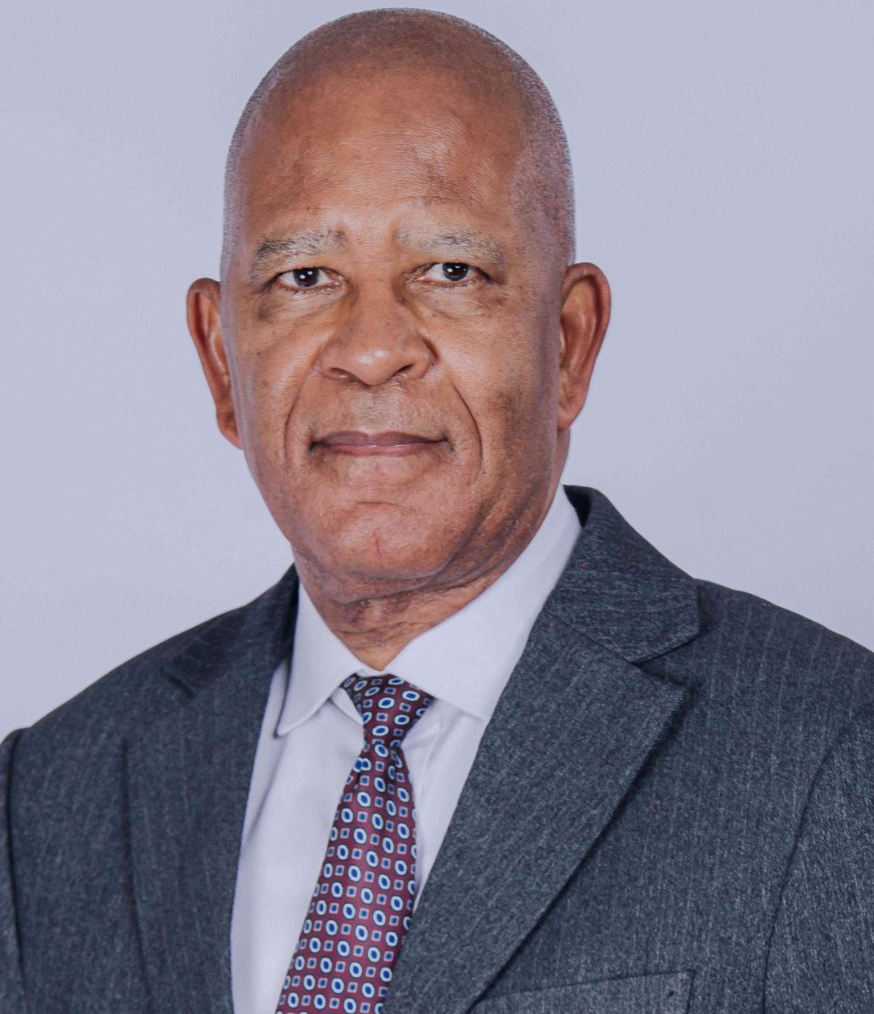 Portrait of Rev. Zwoitwaho Nevhutalu, Chairperson of the Board of Directors at Kagiso Trust.