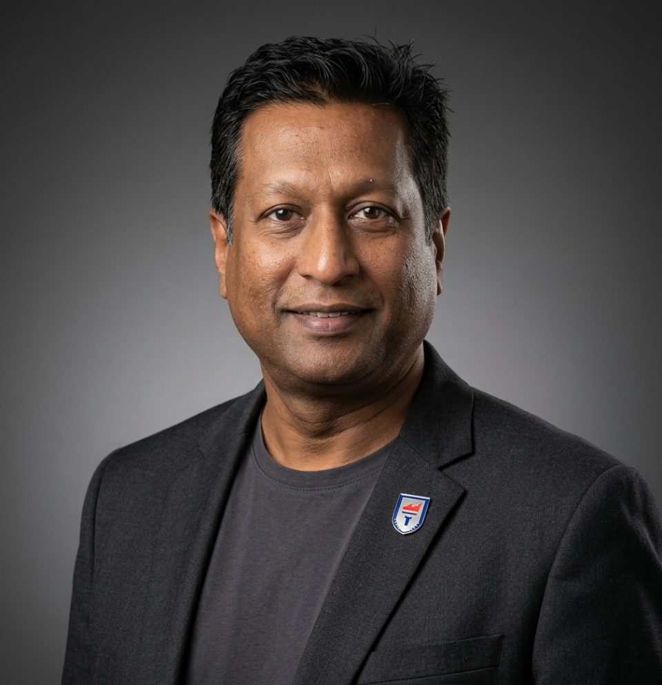 Portrait of Dr Kiru Pillay, newly appointed Dean of the Faculty of Information Technology at Richfield Graduate Institute of Technology.