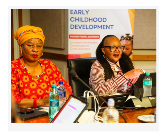 South African education leaders participate in a discussion on Early Childhood Development and strengthening foundational learning.