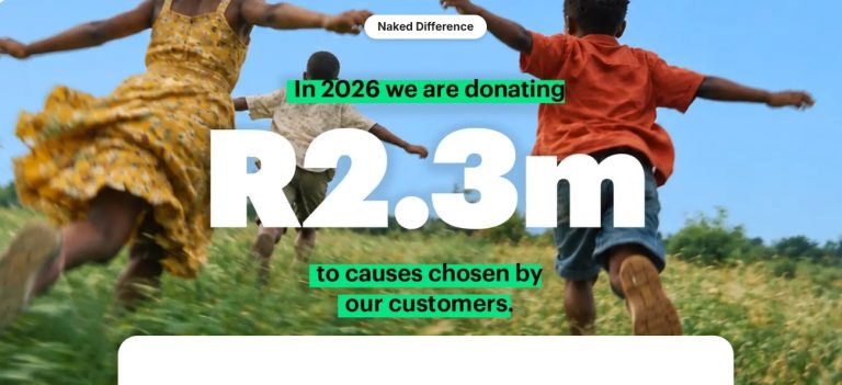 Naked Customers Fund Local Causes